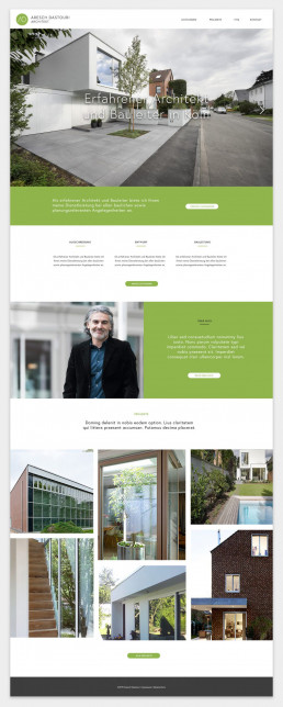 Webdesign Köln - Webdesign Architekt Aresch Dastouri