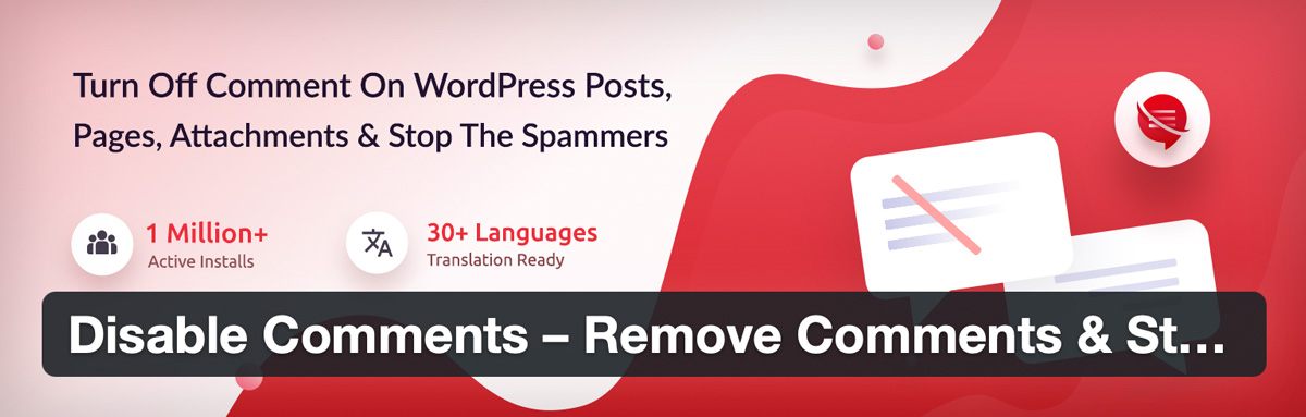 Wordpress-Kommentare deaktivieren: Disable Comments