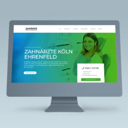 Webdesign für Zahnärzte Köln Ehrenfeld